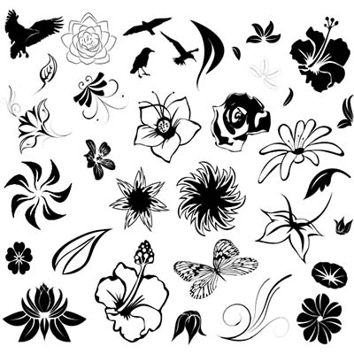 Ankle Design Of Flower Fake Temporary Water Transfer Tattoo Stickers NO.10646